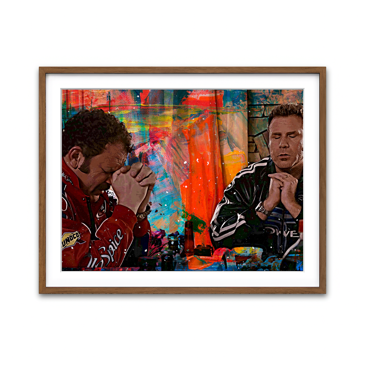 Framed Print 4x3 Walnut