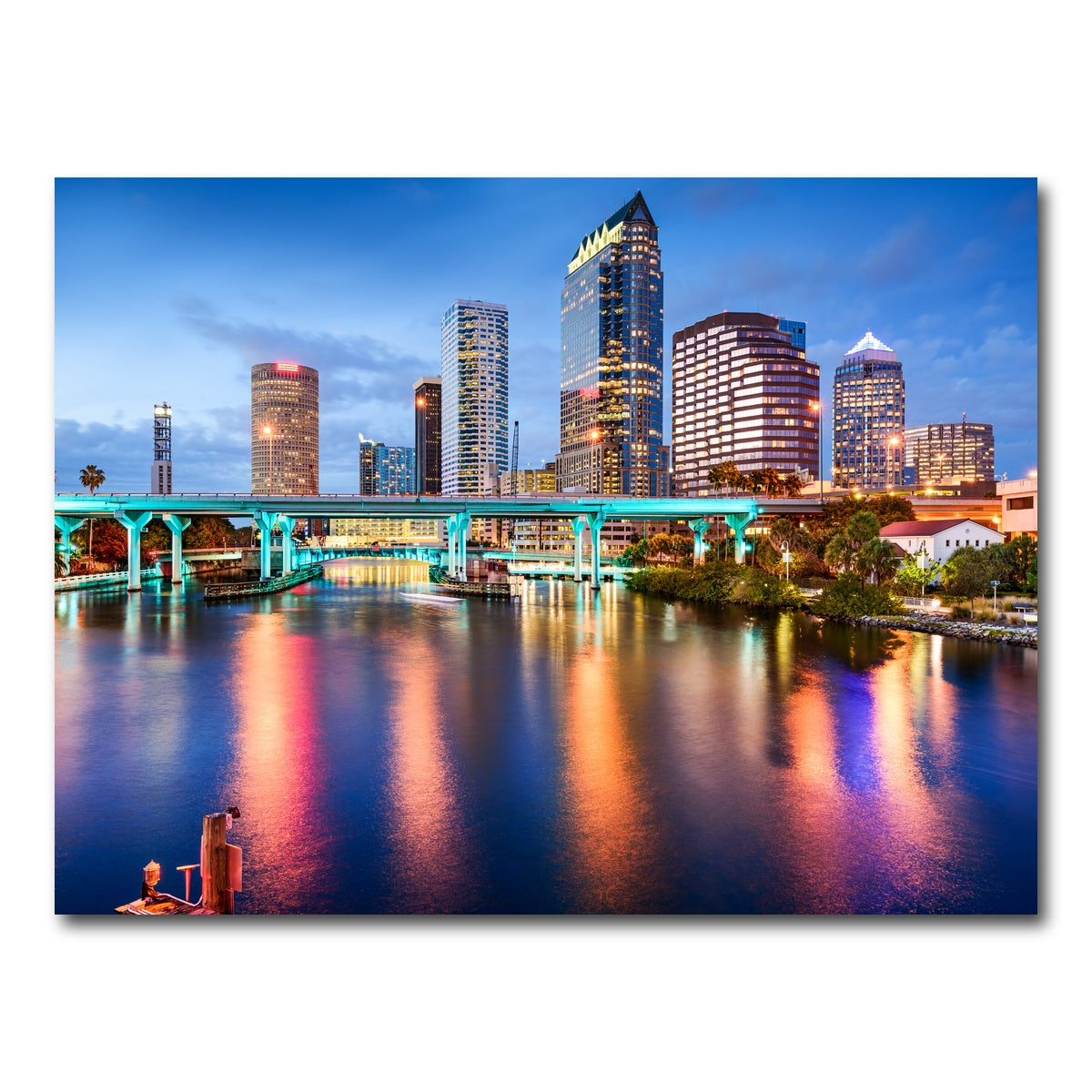 AUTO-MOCKUP WHITE | Tampa Bay | 1 Piece | Gallery Wrap Canvas | group=4x3