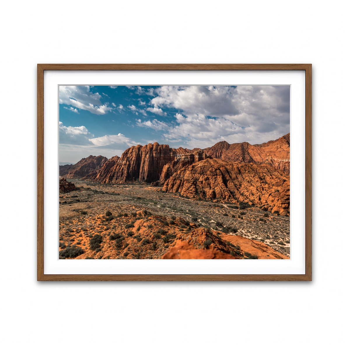 Framed Print 4x3 Walnut