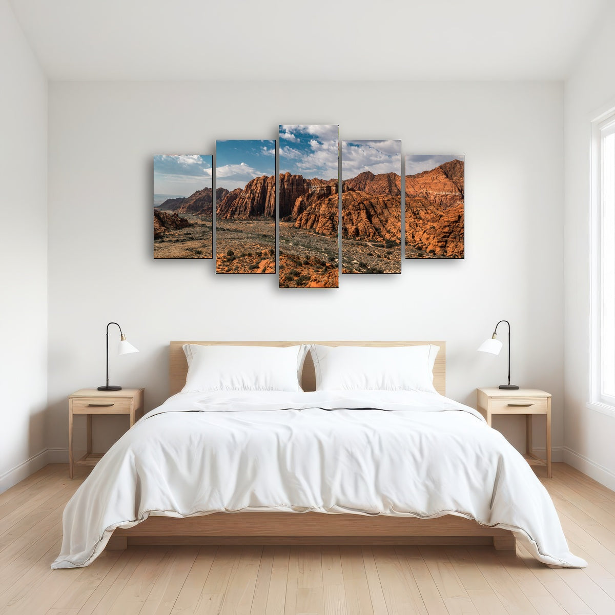 AUTO-MOCKUP ROOM | Tan & Blue