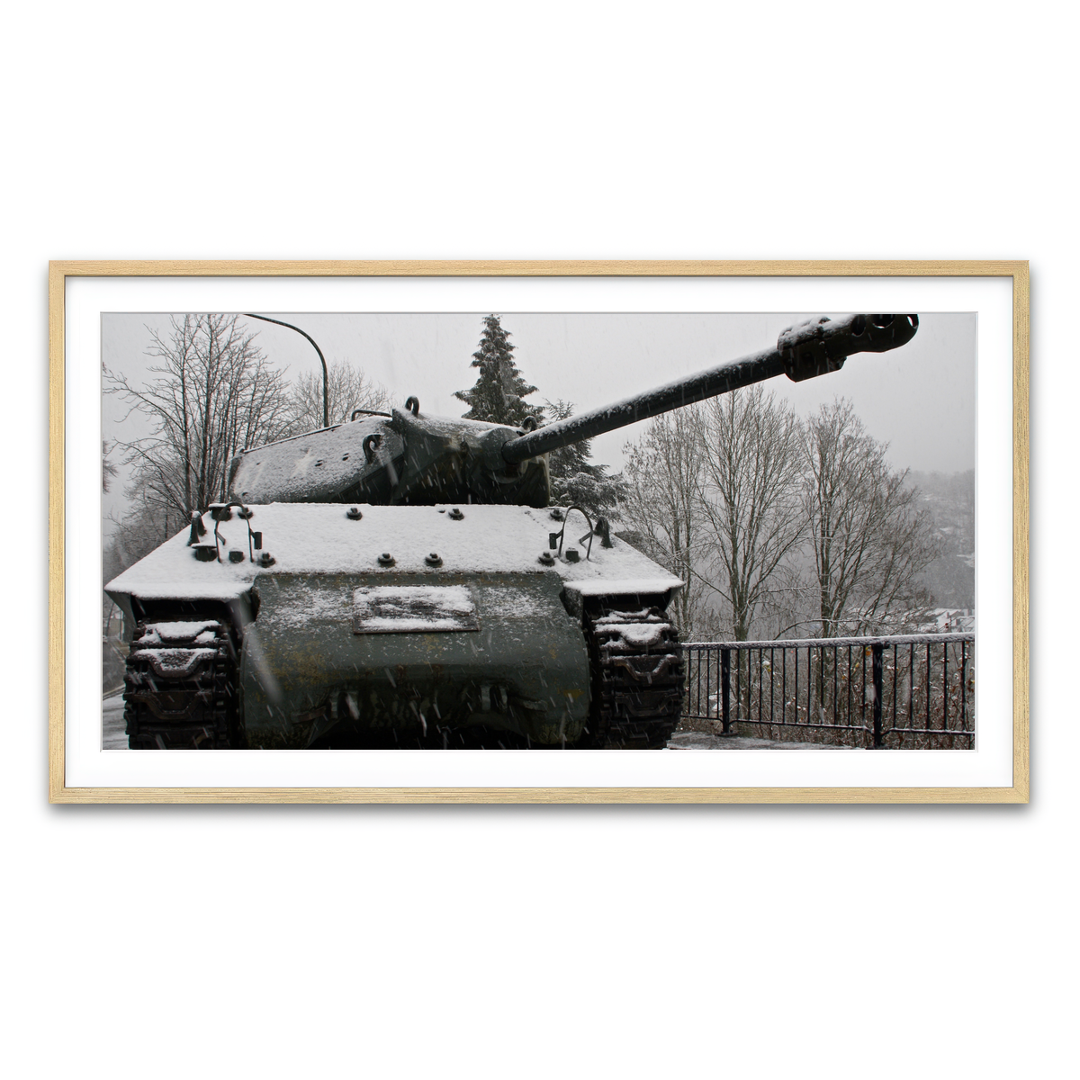 Framed Print 2x1 Natural