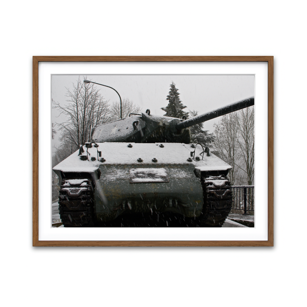 Framed Print 4x3 Walnut