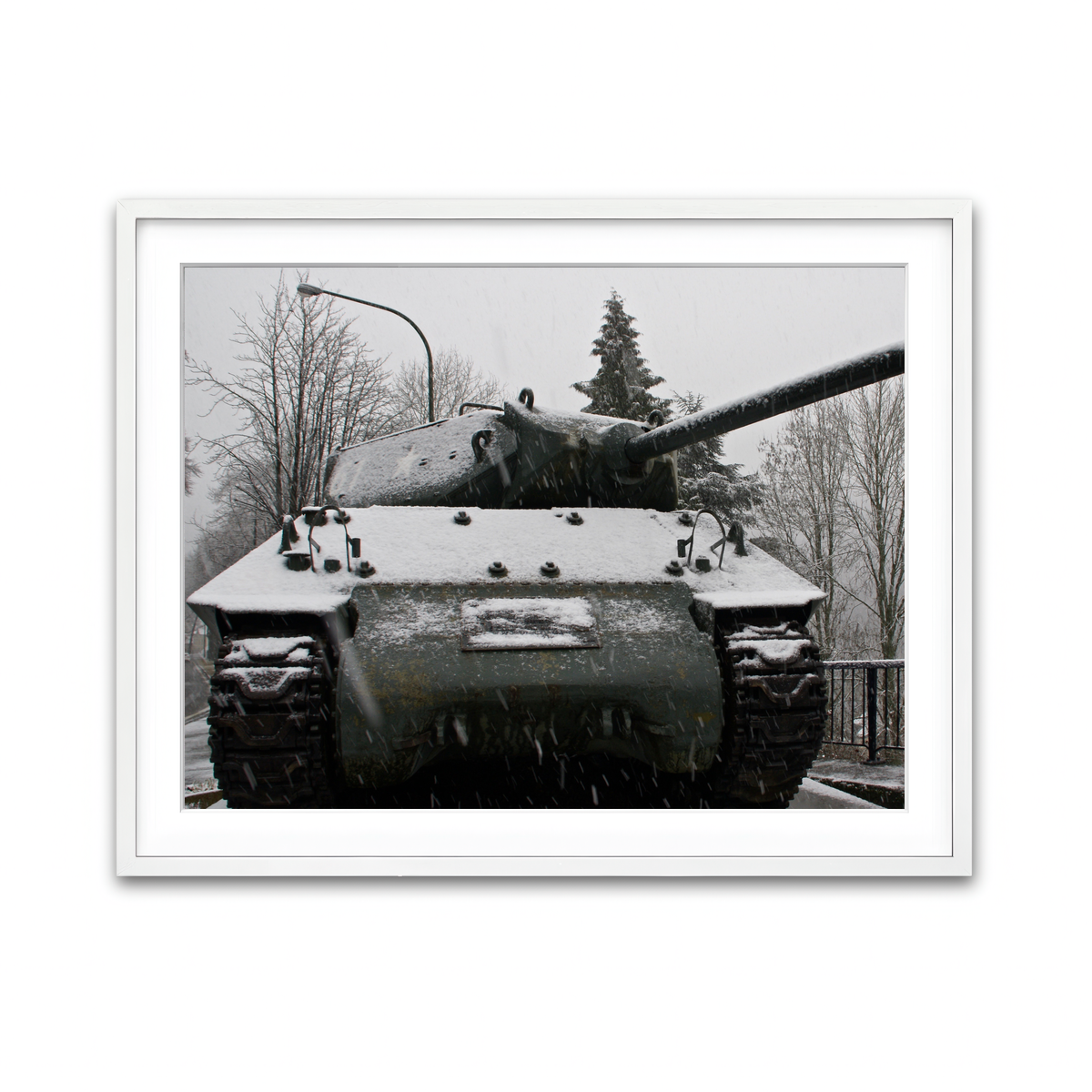 Framed Print 4x3 White