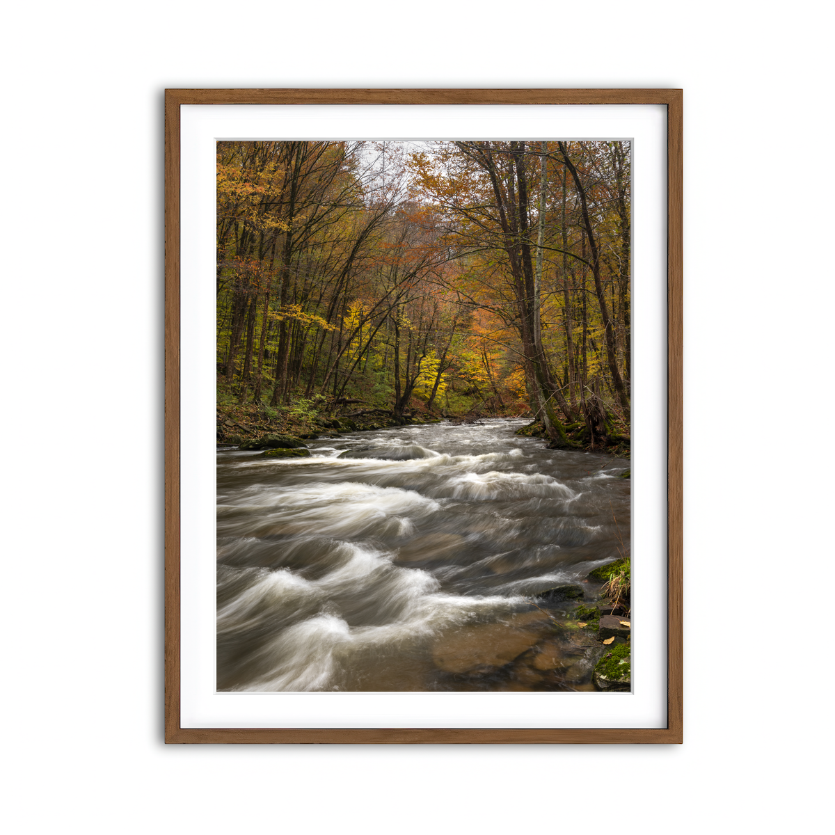 Framed Print 3x4 Walnut
