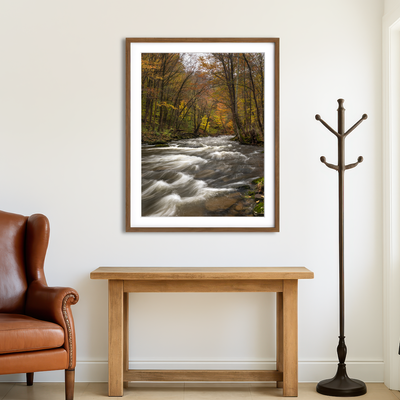 AUTO-MOCKUP ROOM | Tanner's River Wall Art