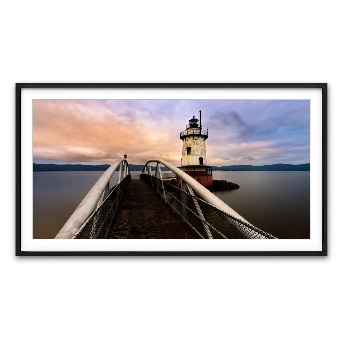 Framed Print 2x1 Black