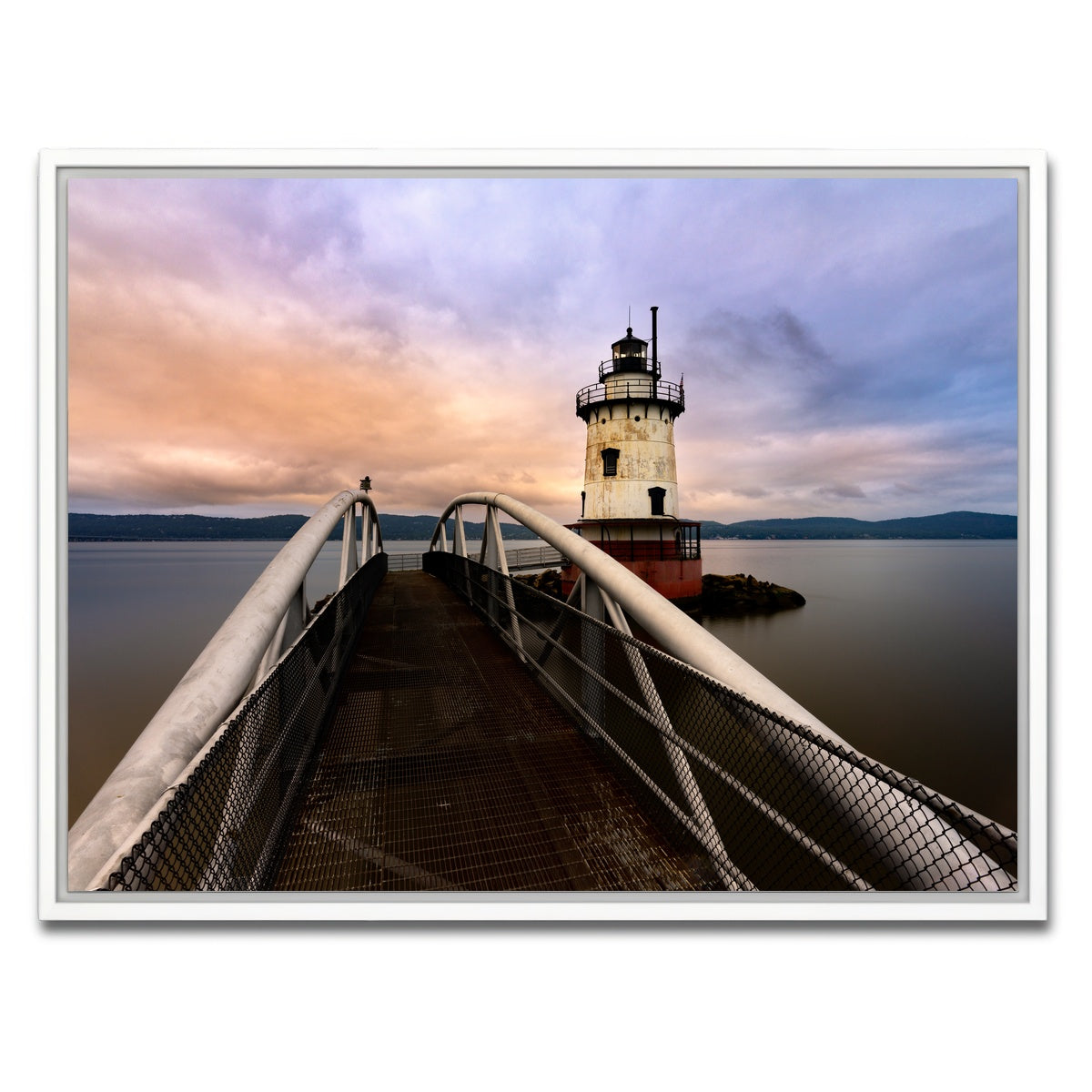 AUTO-MOCKUP WHITE | Tarrytown Lighthouse | 1 Piece | White Framed Canvas | group=4x3