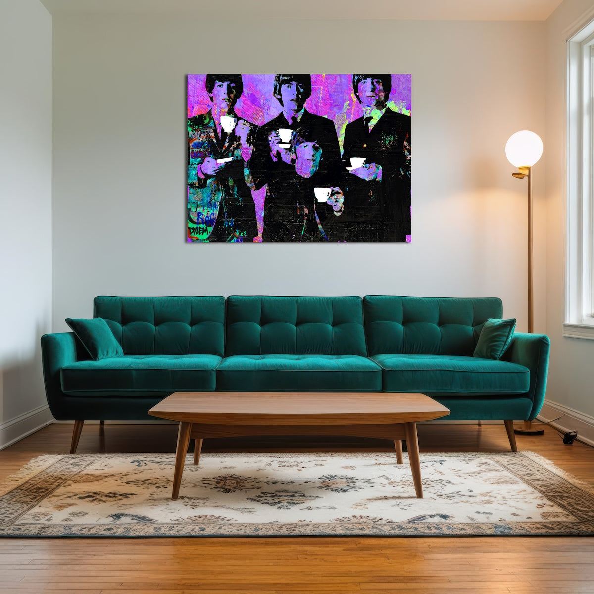 AUTO-MOCKUP ROOM | Tea Time with The Beatles