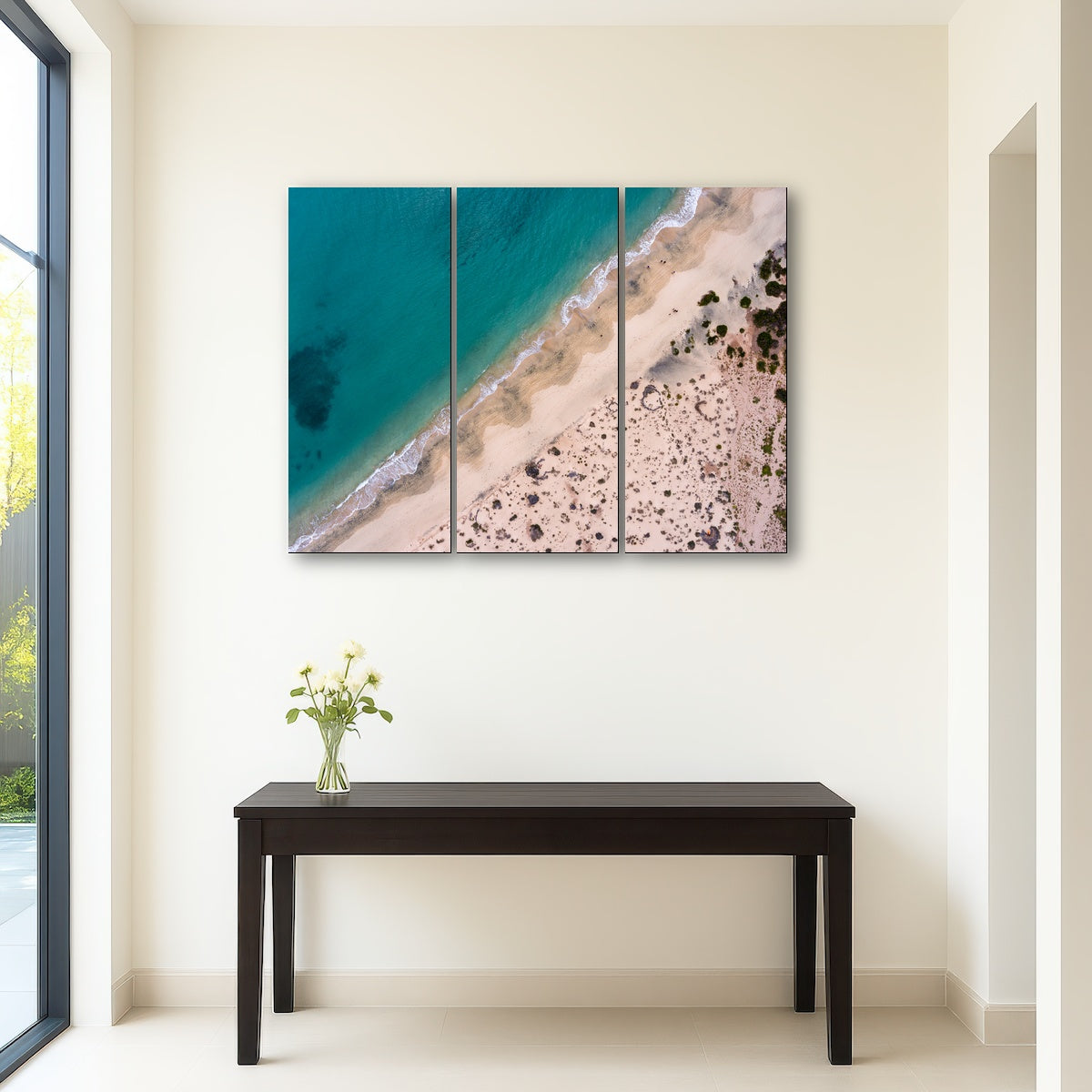 AUTO-MOCKUP ROOM | Teal beach