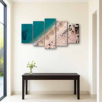 AUTO-MOCKUP ROOM | Teal beach