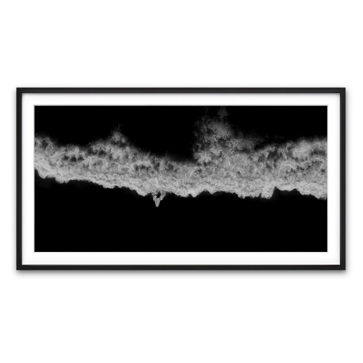 Framed Print 2x1 Black
