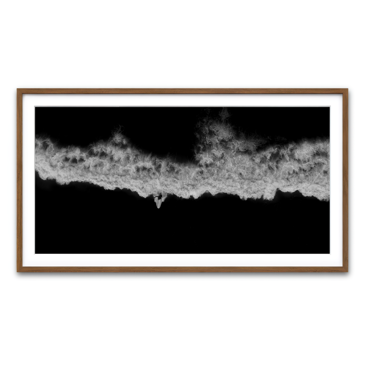 Framed Print 2x1 Walnut