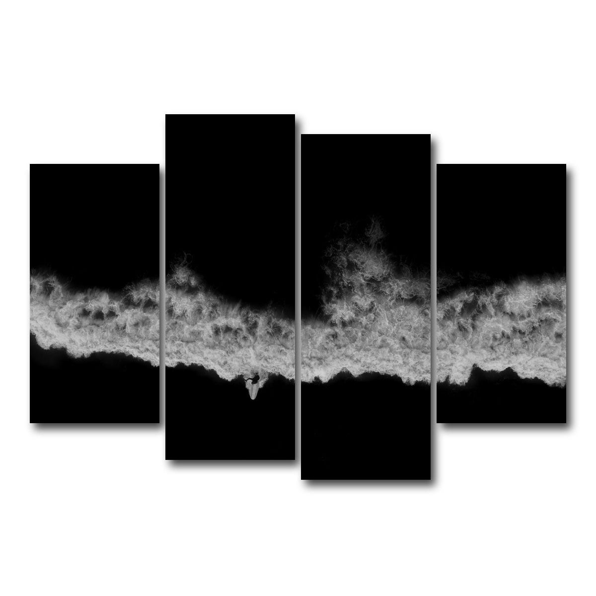 AUTO-MOCKUP WHITE | Tear it Up | 4 Piece | Gallery Wrap Canvas | group=4_short