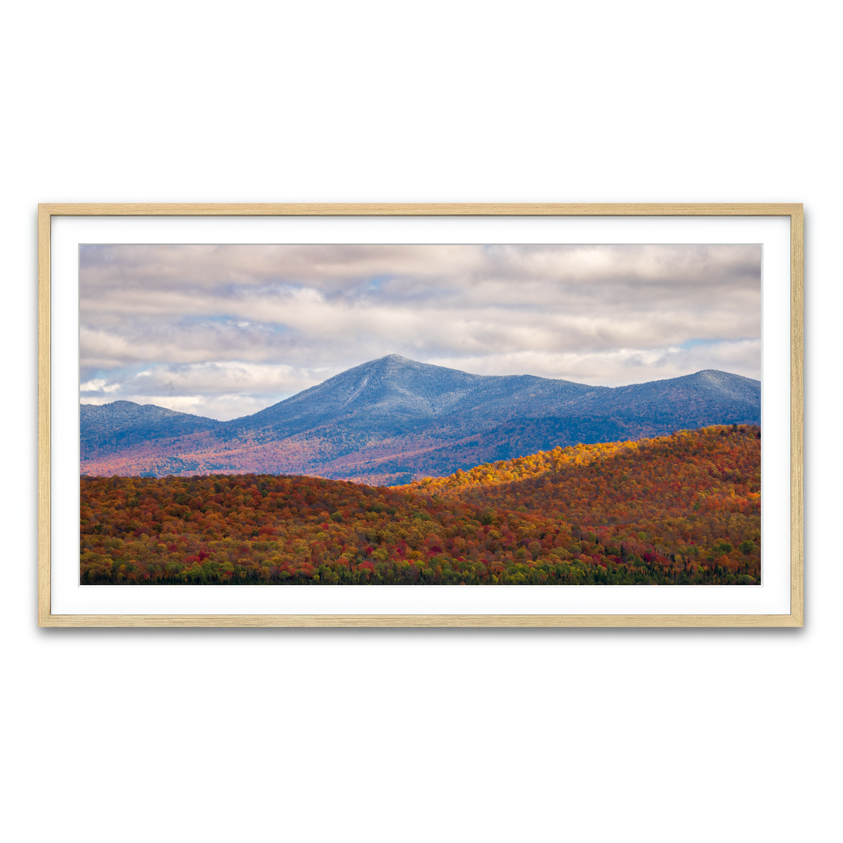 Framed Print 2x1 Natural