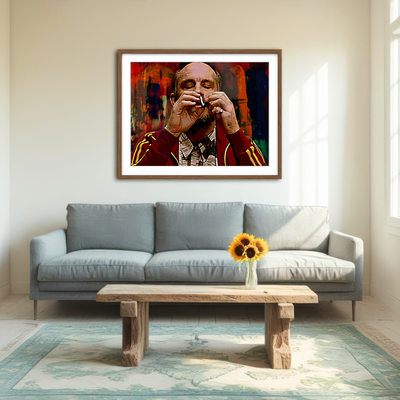 AUTO-MOCKUP ROOM | Teddy KGB Wall Art