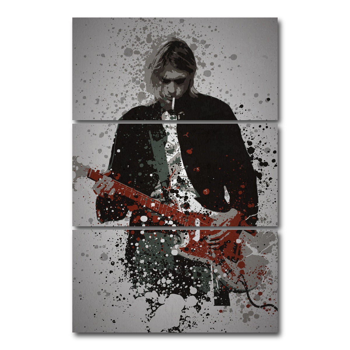 AUTO-MOCKUP WHITE | Teen Spirit | 3 Piece | Gallery Wrap Canvas | group=12x24_stacked