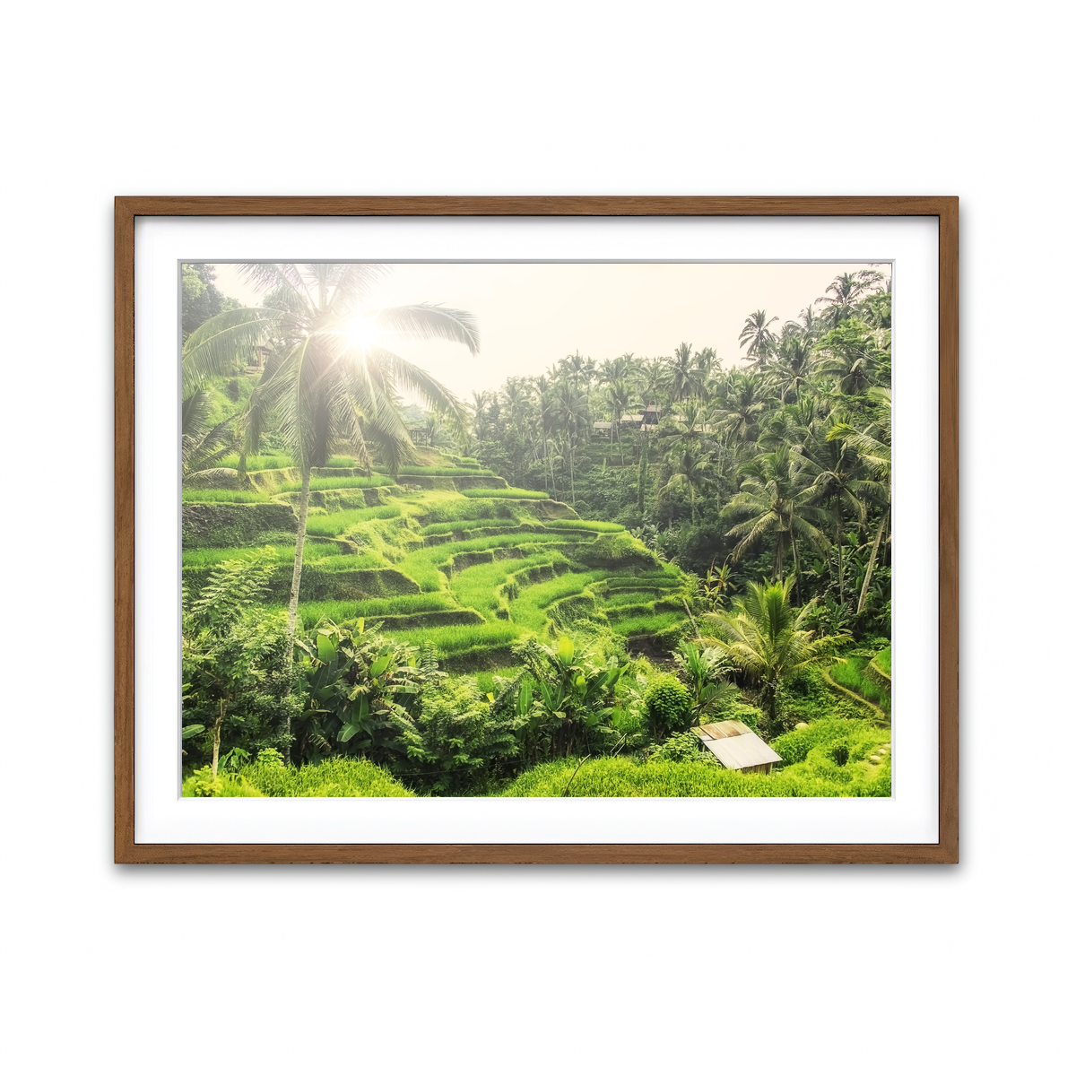 Framed Print 4x3 Walnut