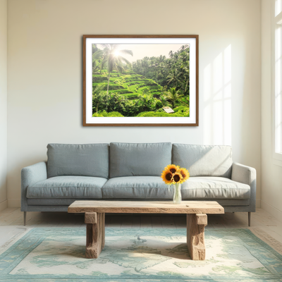 AUTO-MOCKUP ROOM | Tegallalang Wall Art