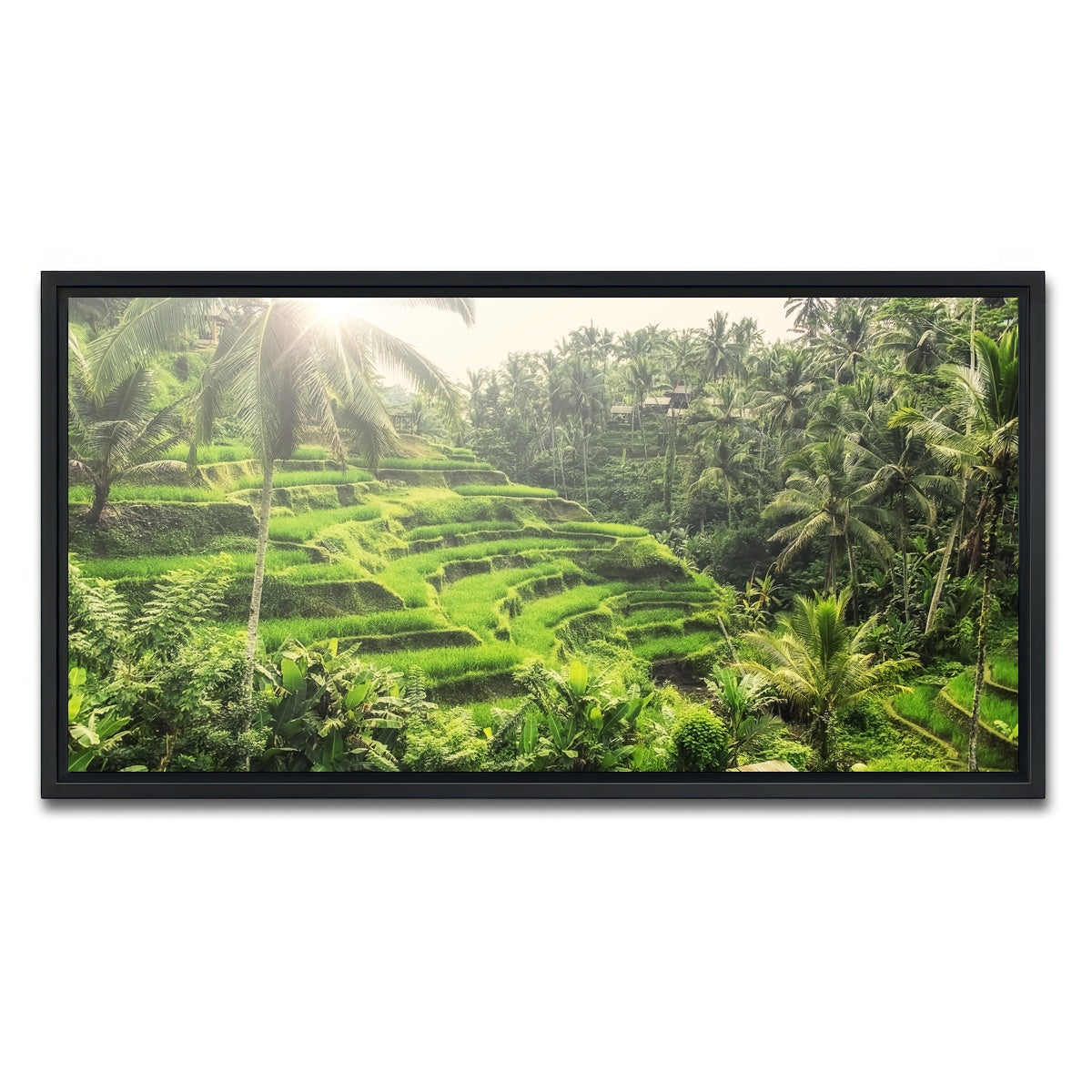 AUTO-MOCKUP WHITE | Tegallalang | 1 Piece | Black Framed Canvas | group=2x1