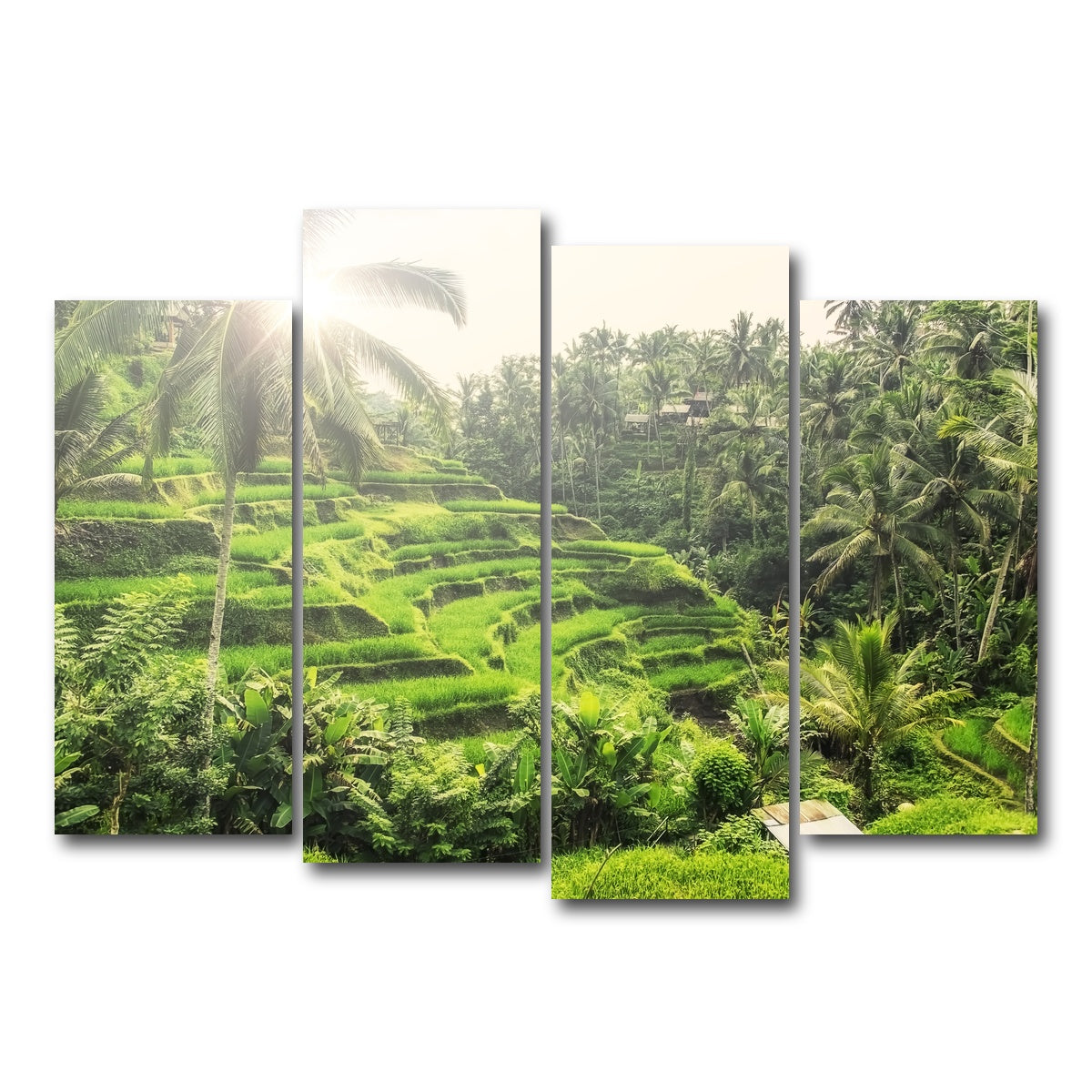 AUTO-MOCKUP WHITE | Tegallalang | 4 Piece | Gallery Wrap Canvas | group=4_normal