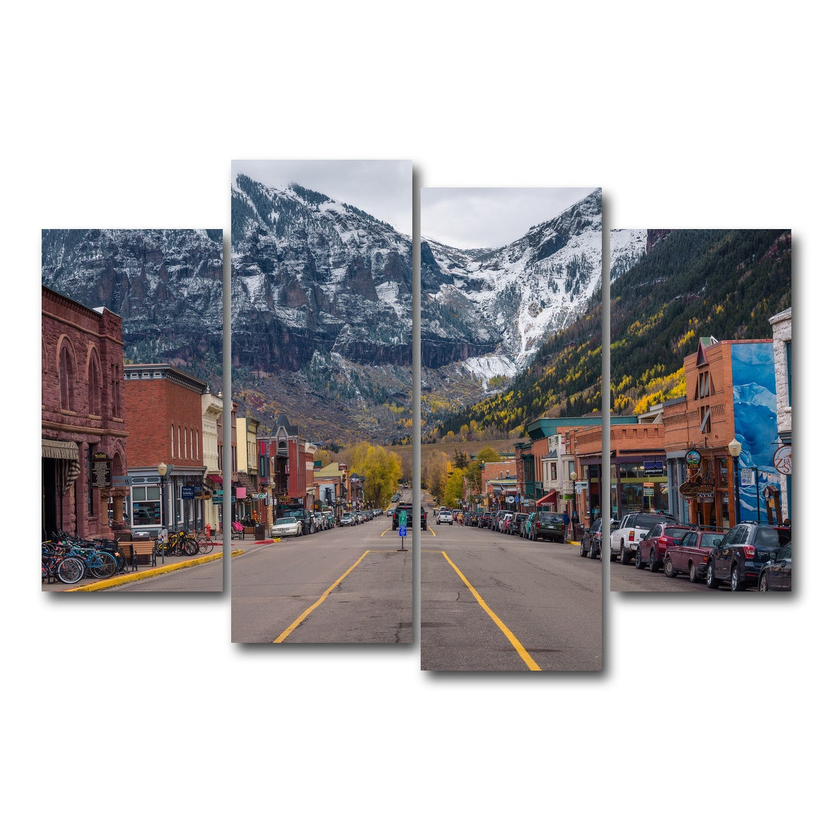 AUTO-MOCKUP WHITE | Telluride | 4 Piece | Gallery Wrap Canvas | group=4_short