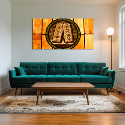 AUTO-MOCKUP ROOM | Ten commandments Crystal art