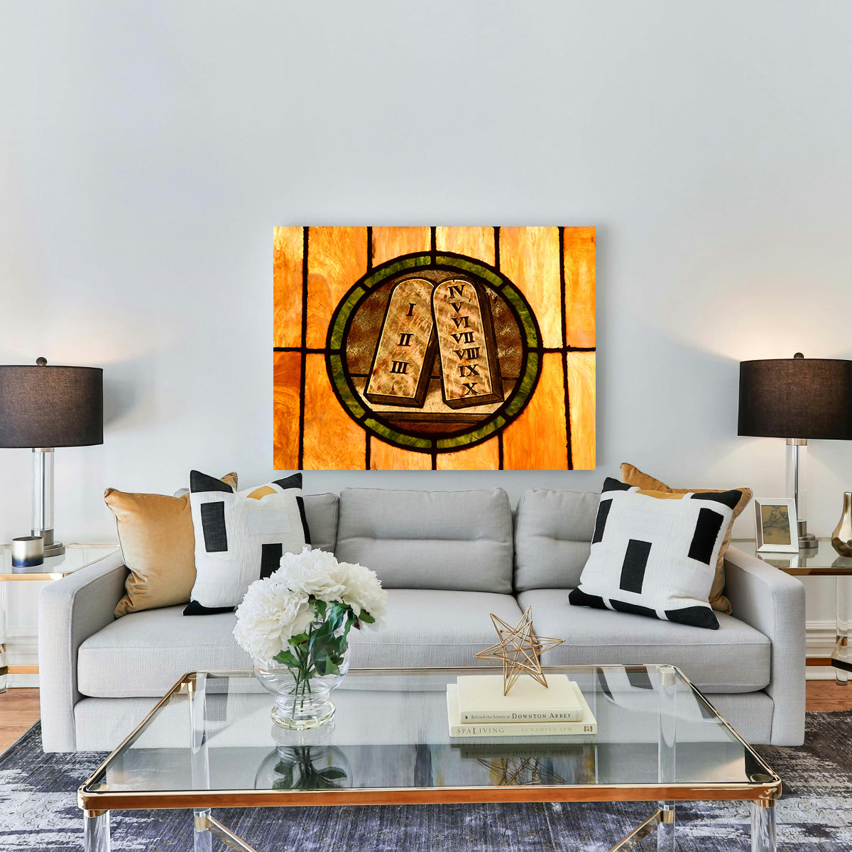 Ten Commandments Crystal Art Wall Art