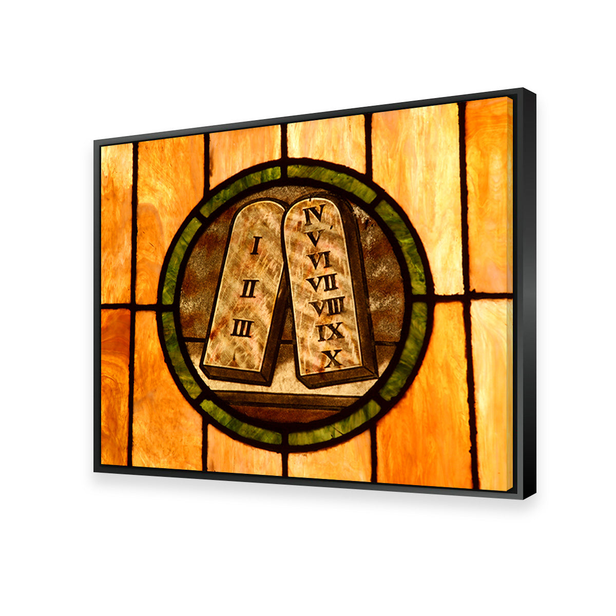 Ten Commandments Crystal Art Wall Art