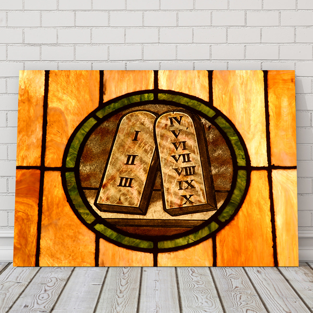 Ten Commandments Crystal Art Wall Art