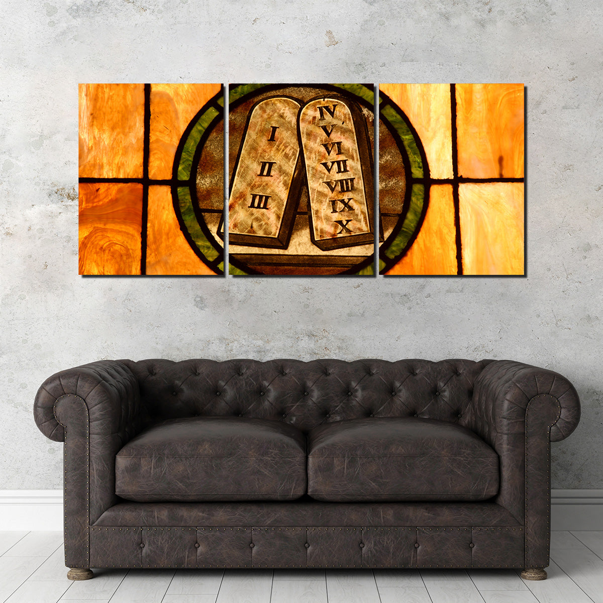 Ten Commandments Crystal Art Wall Art