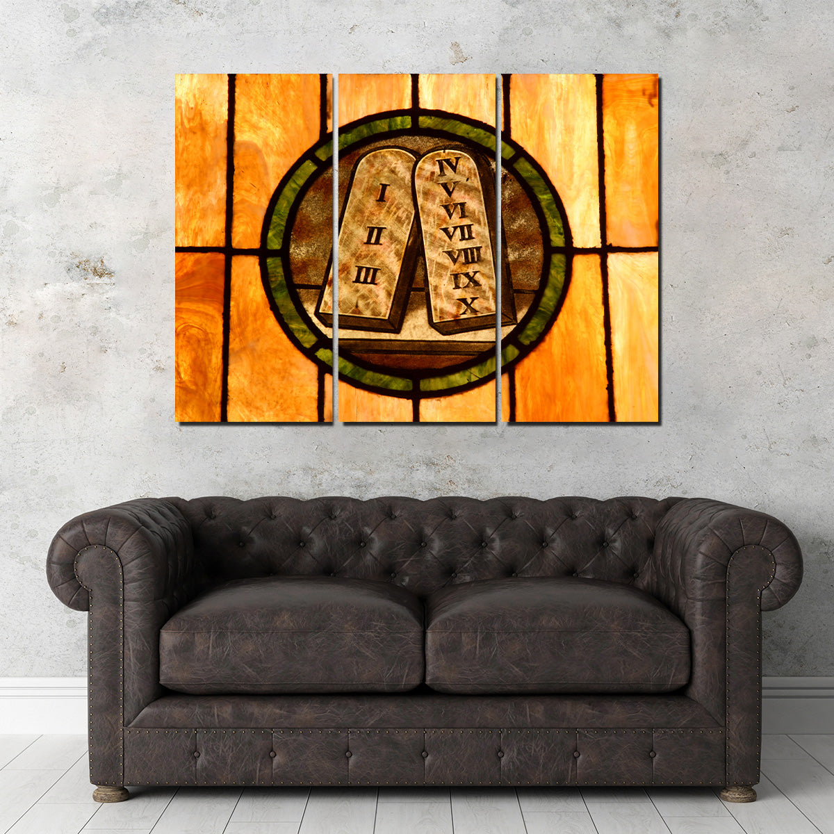 Ten Commandments Crystal Art Wall Art