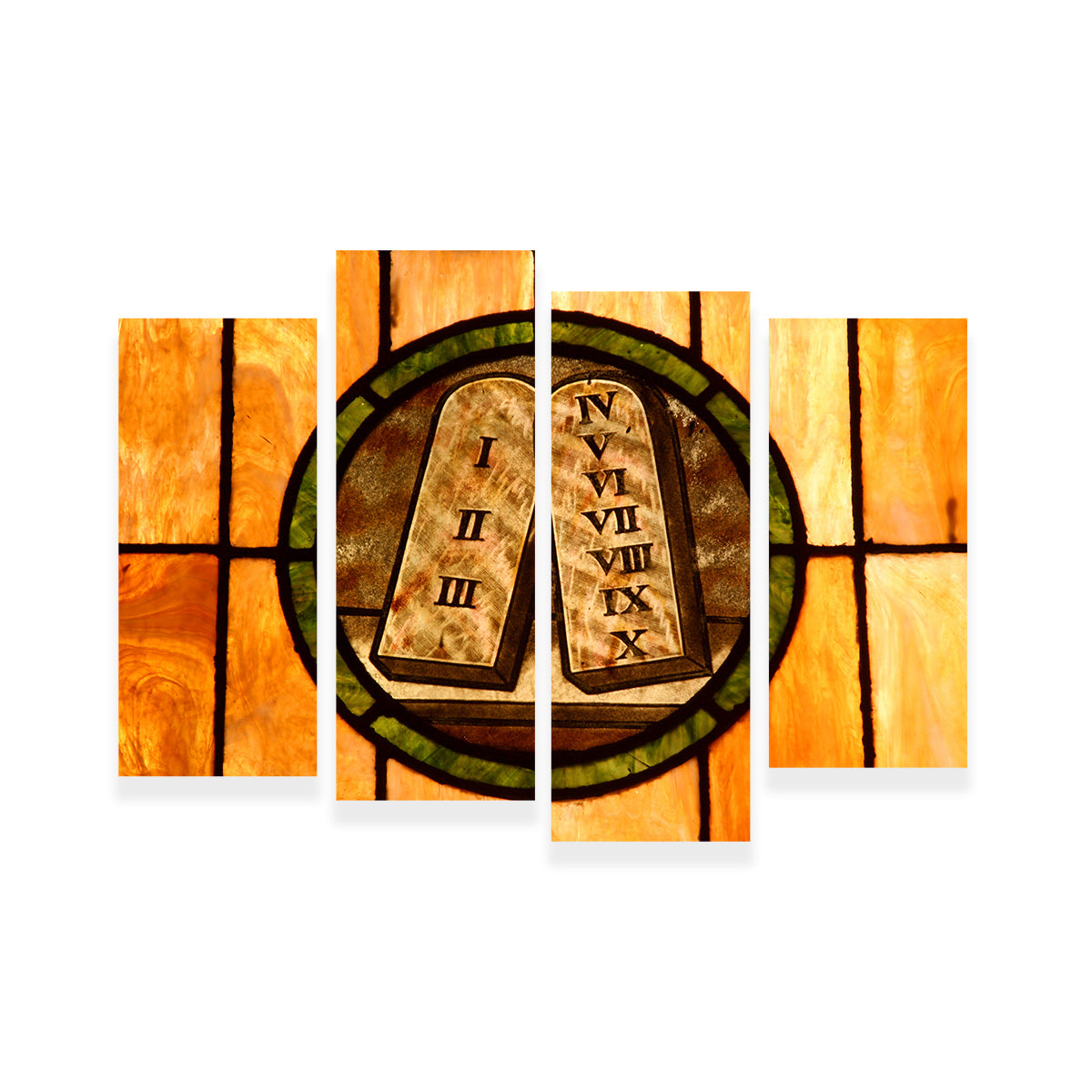 Ten Commandments Crystal Art Wall Art