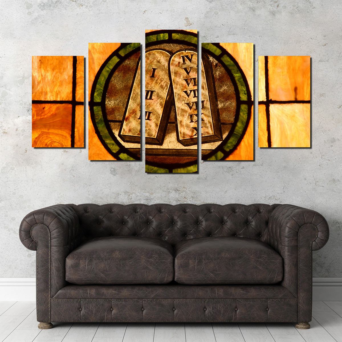 Ten Commandments Crystal Art Wall Art