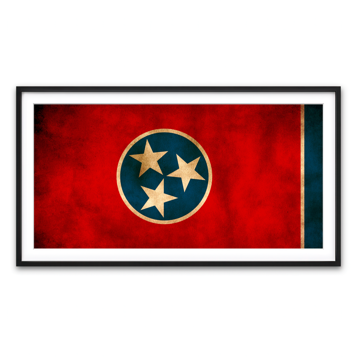 Framed Print 2x1 Black