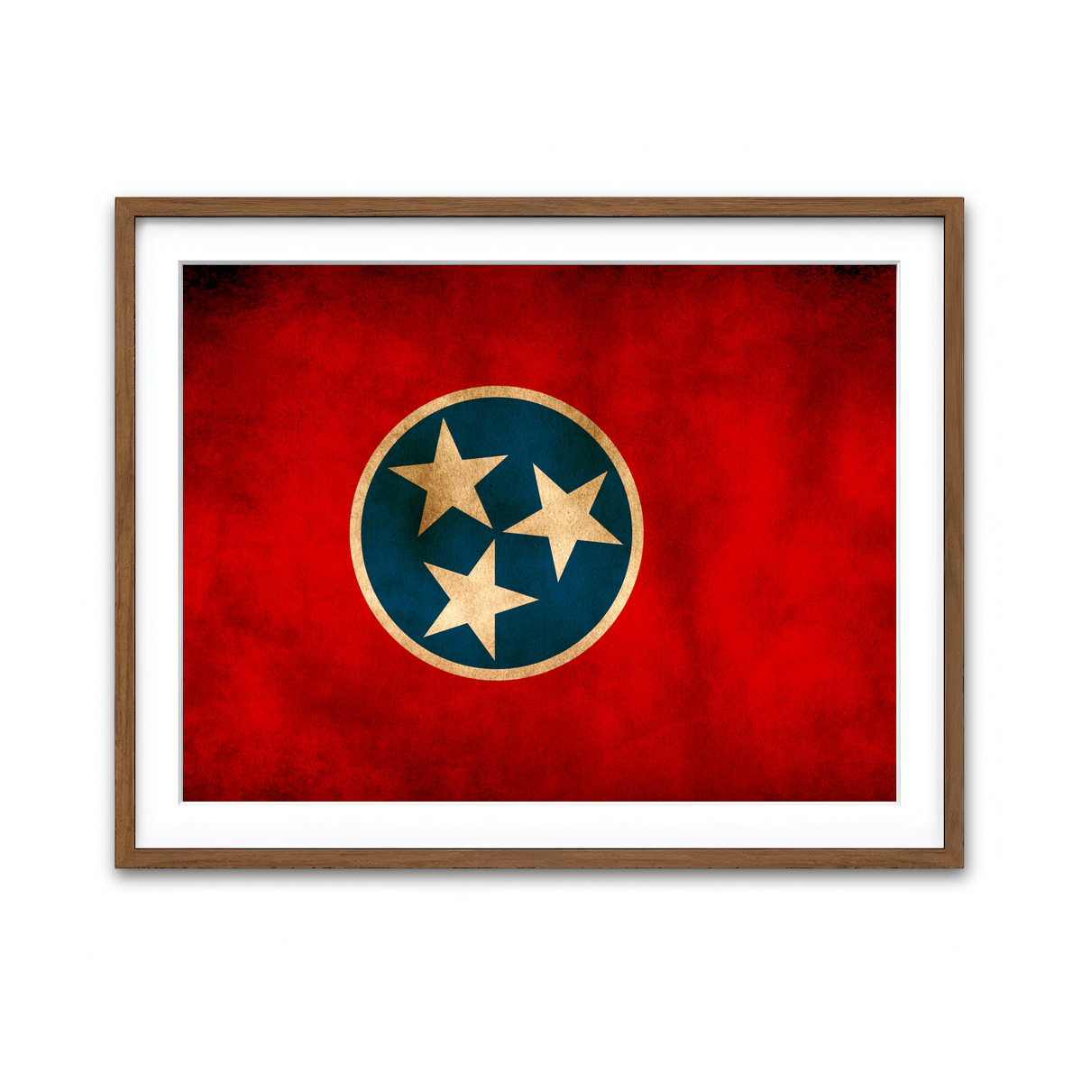 Framed Print 4x3 Walnut