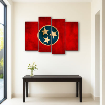 AUTO-MOCKUP ROOM | Tennessee Flag Grunge