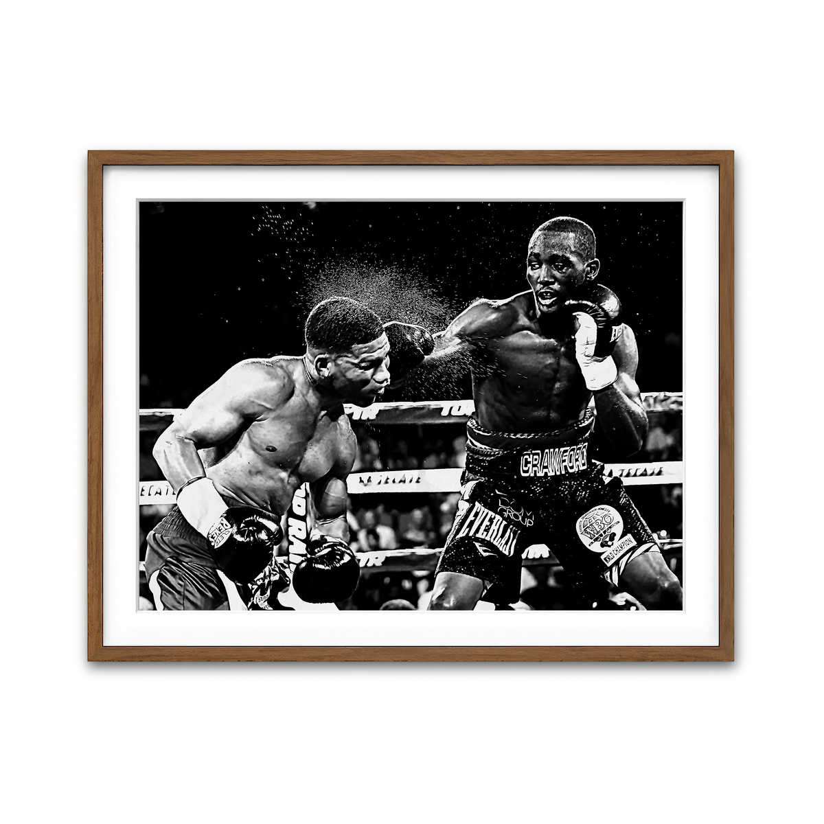 Framed Print 4x3 Walnut