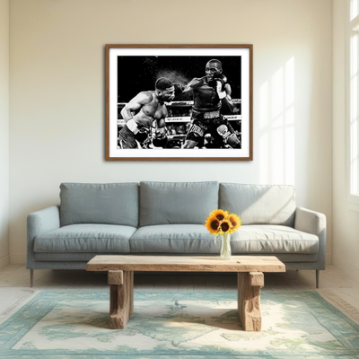 AUTO-MOCKUP ROOM | Terence Crawford Grayscale Wall Art