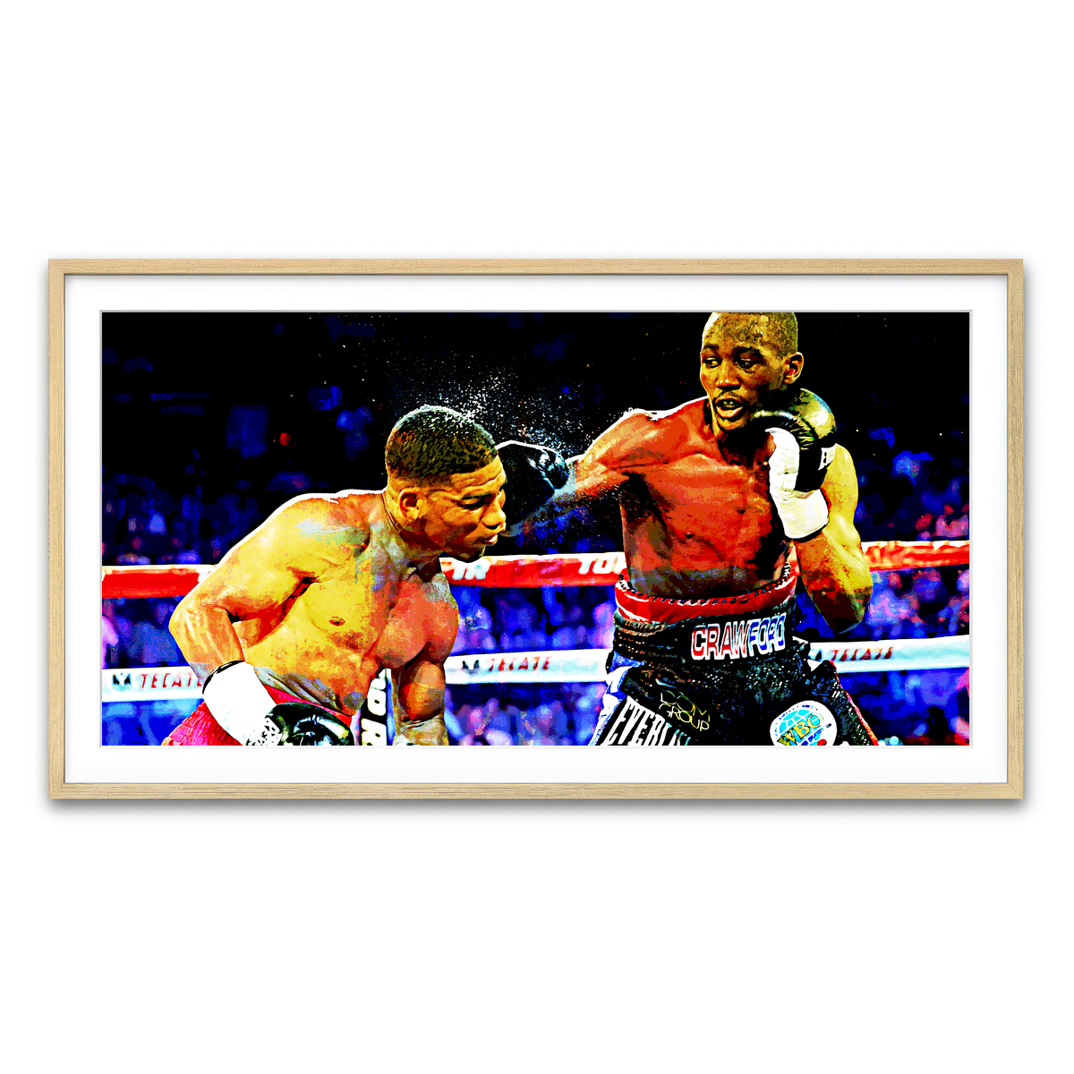 Framed Print 2x1 Natural