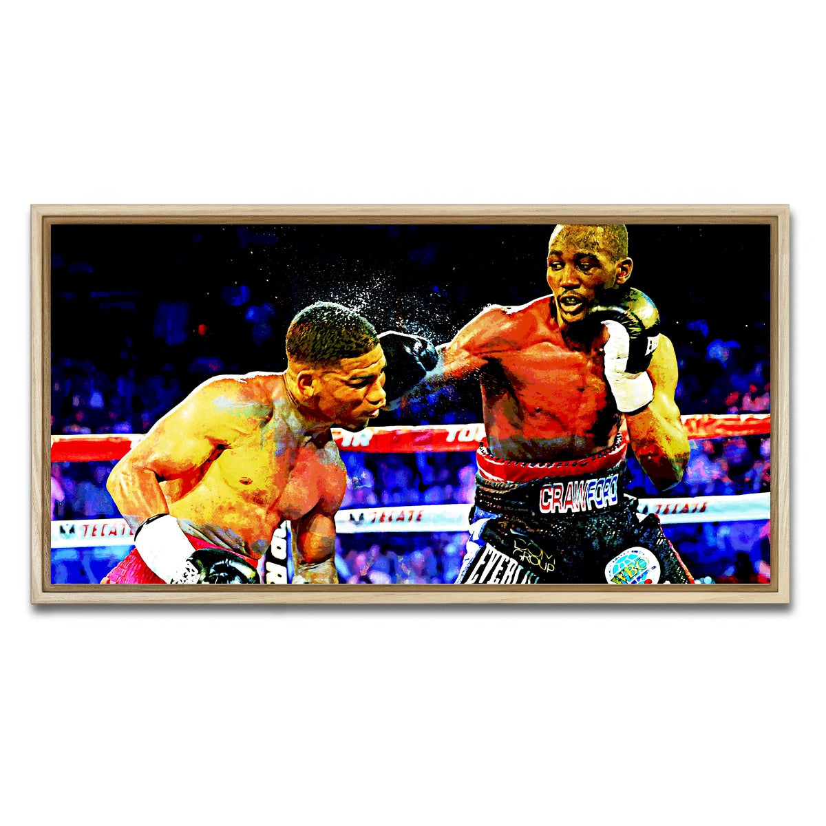 AUTO-MOCKUP WHITE | Terence Crawford | 1 Piece | Natural Framed Canvas | group=2x1