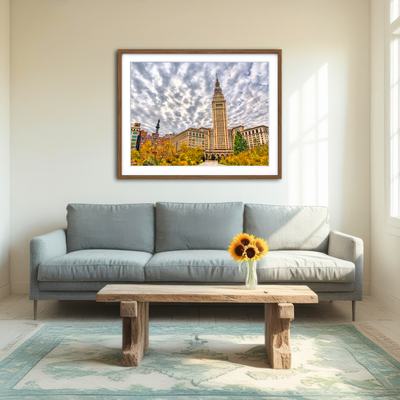 AUTO-MOCKUP ROOM | Terminal Tower Wall Art