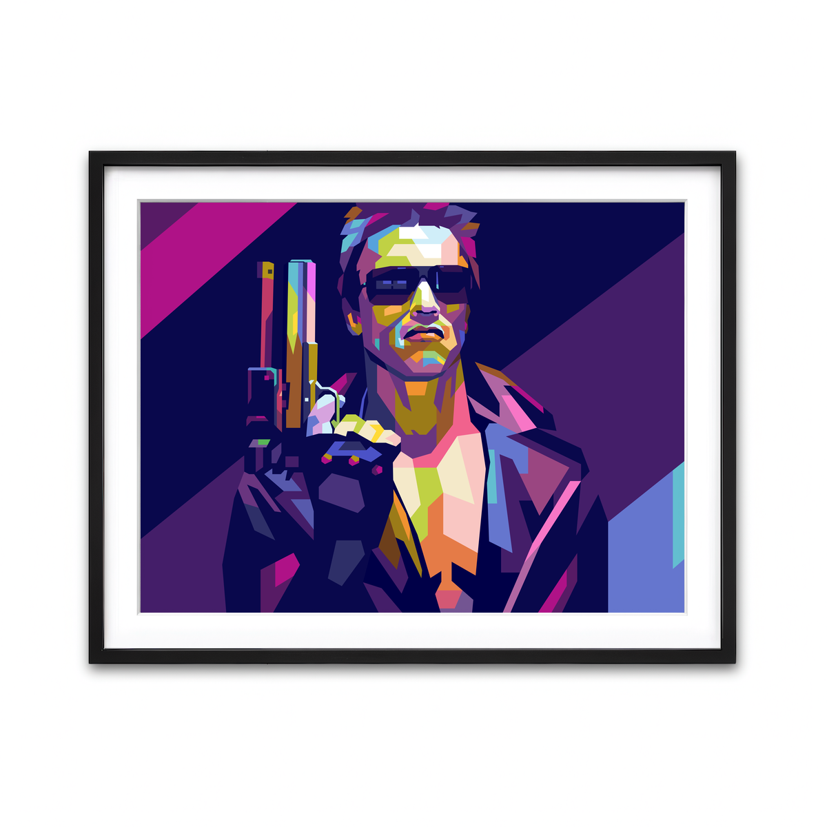 Framed Print 4x3 Black