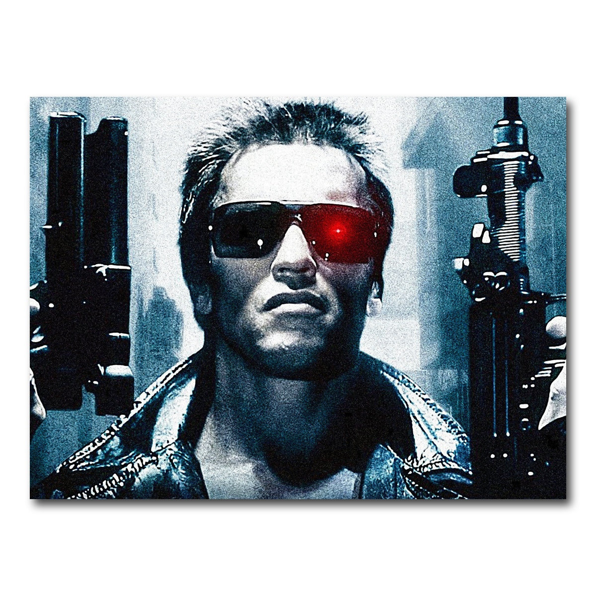 AUTO-MOCKUP WHITE | Terminator Guns | 1 Piece | Gallery Wrap Canvas | group=4x3