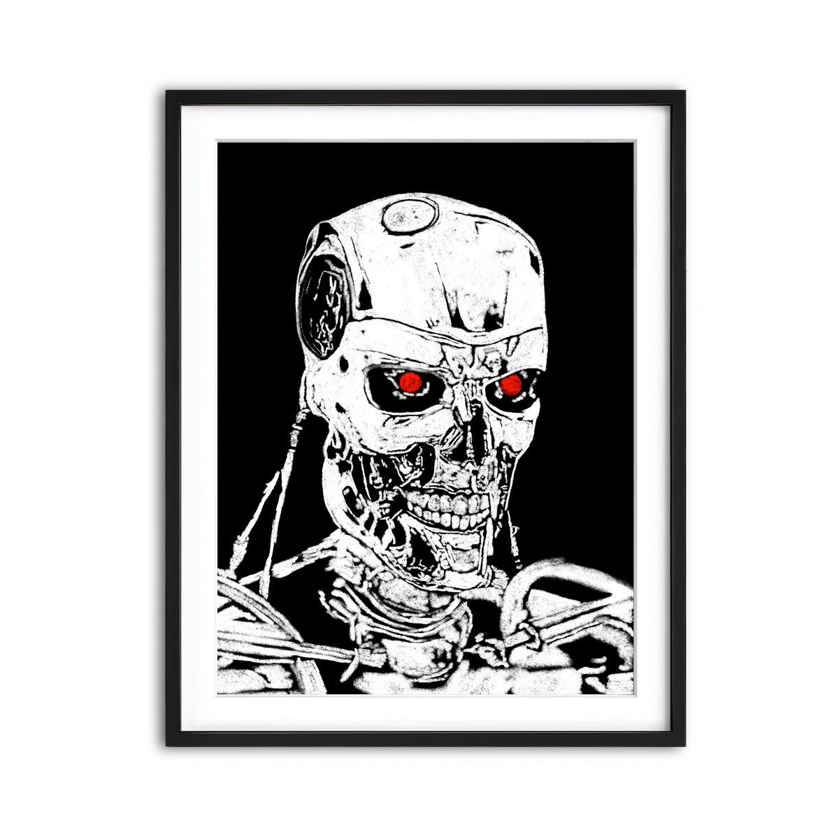 Framed Print 3x4 Black