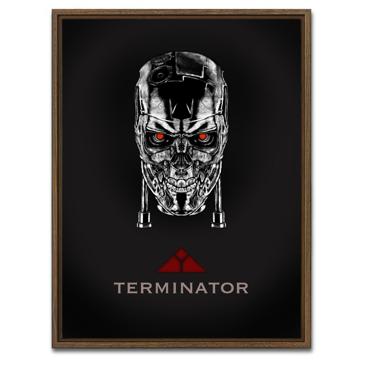 AUTO-MOCKUP WHITE | Terminator | 1 Piece | Walnut Framed Canvas | group=3x4