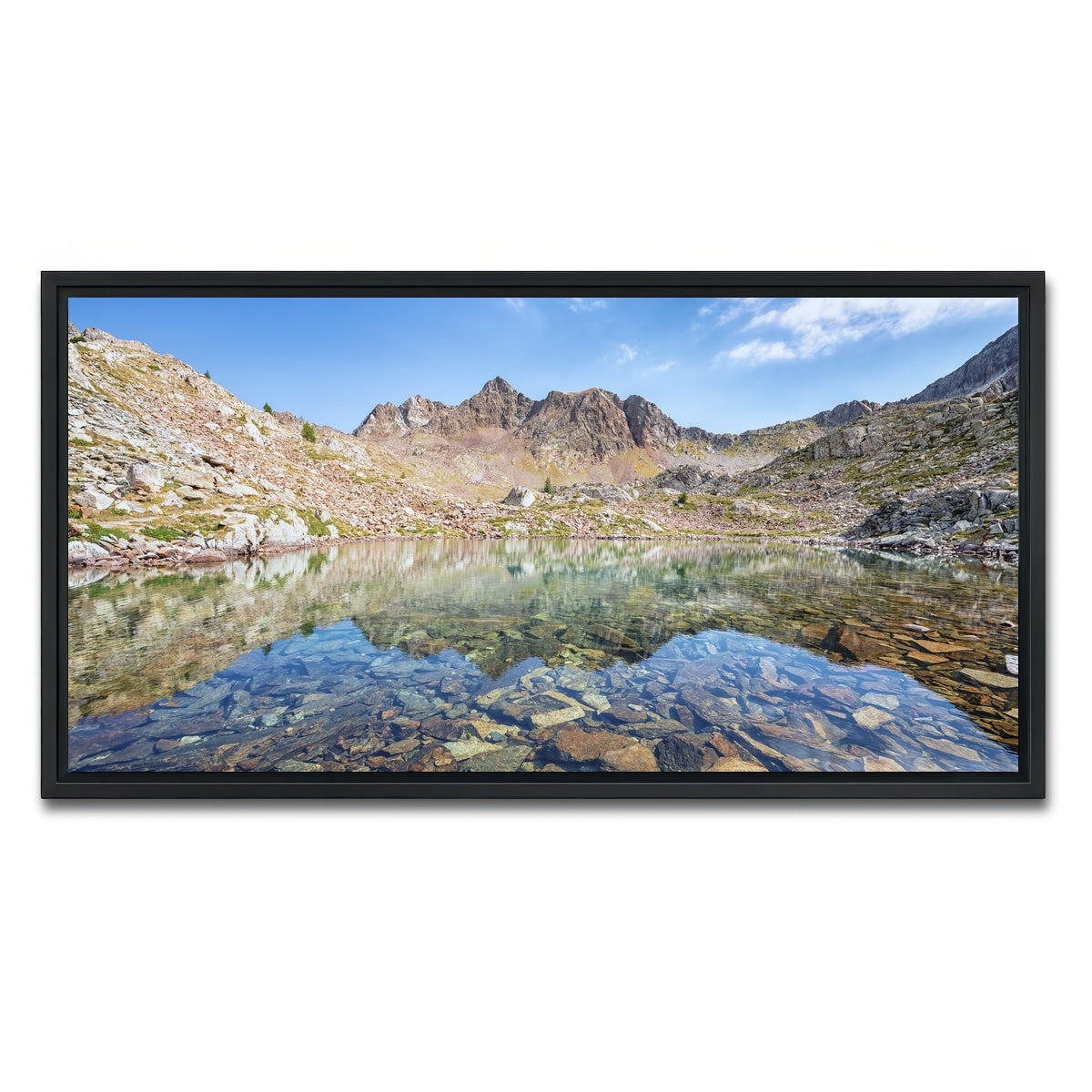 AUTO-MOCKUP WHITE | Terre Rouge | 1 Piece | Black Framed Canvas | group=2x1