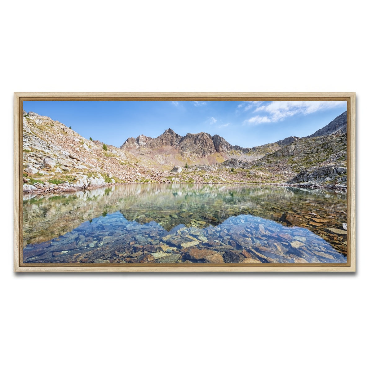 AUTO-MOCKUP WHITE | Terre Rouge | 1 Piece | Natural Framed Canvas | group=2x1