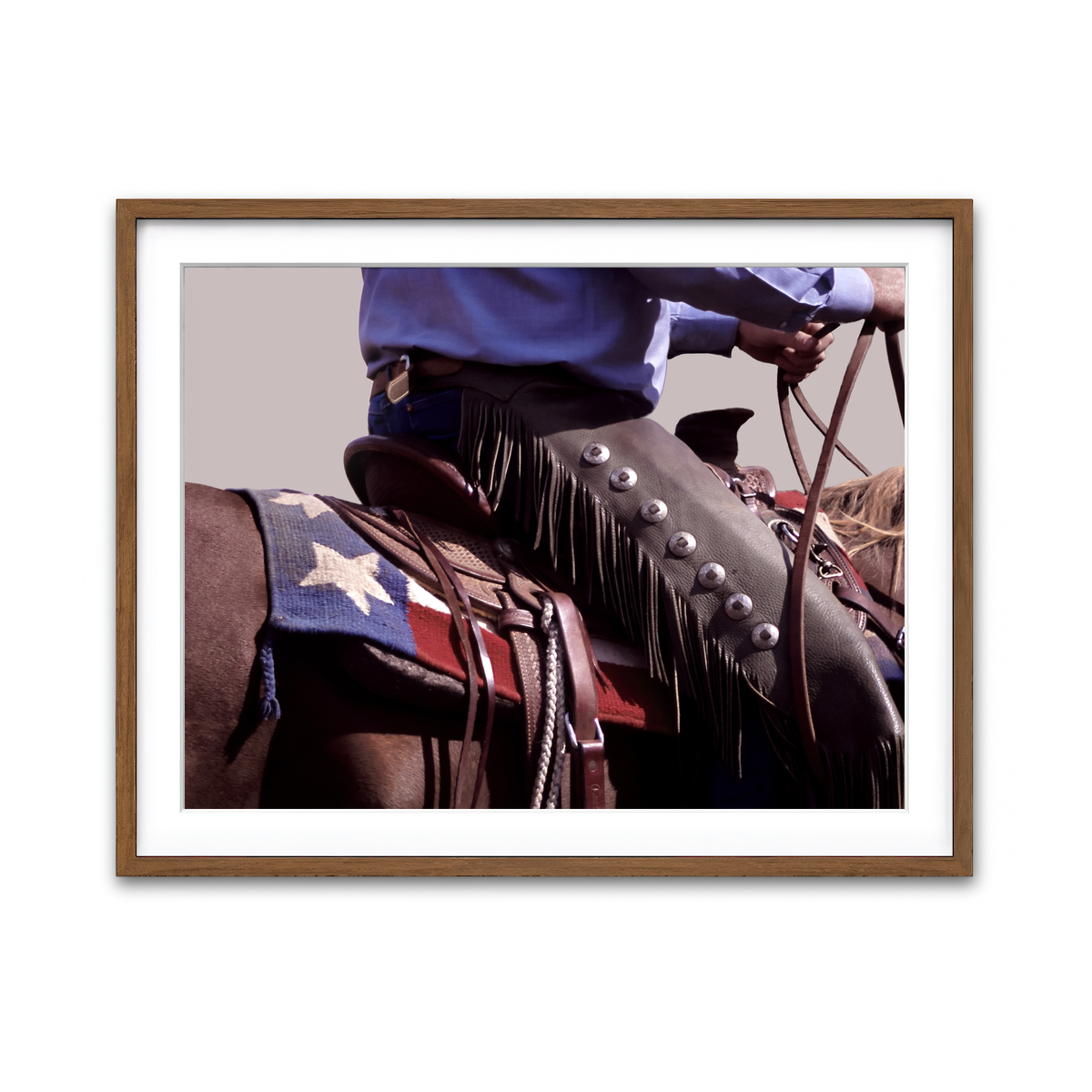 Framed Print 4x3 Walnut