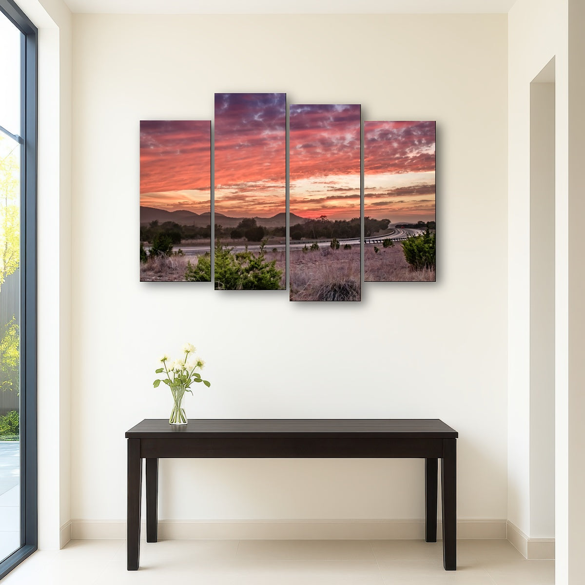 AUTO-MOCKUP ROOM | Texas Hill Country sunset
