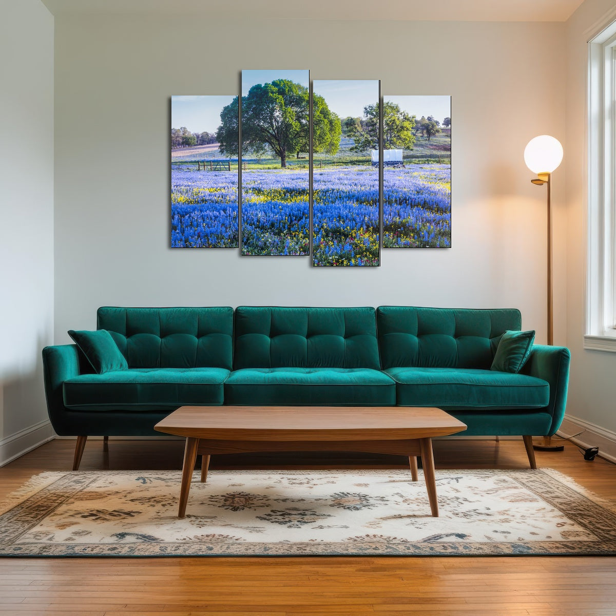 AUTO-MOCKUP ROOM | Texas Hill country in spring